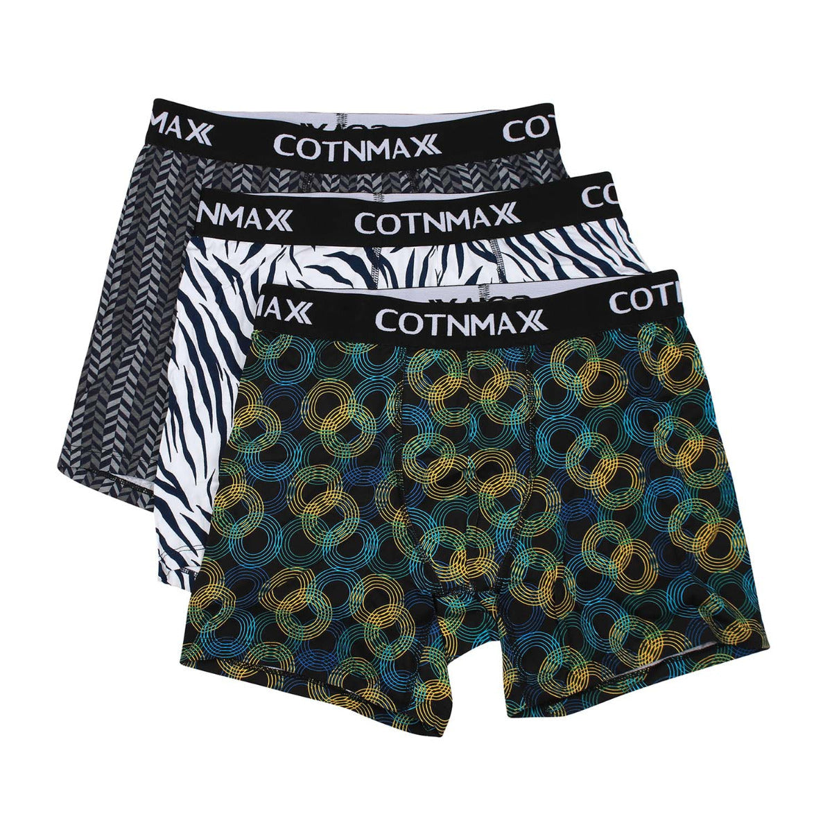 MEN LONG BOXER 3 PIECES SET