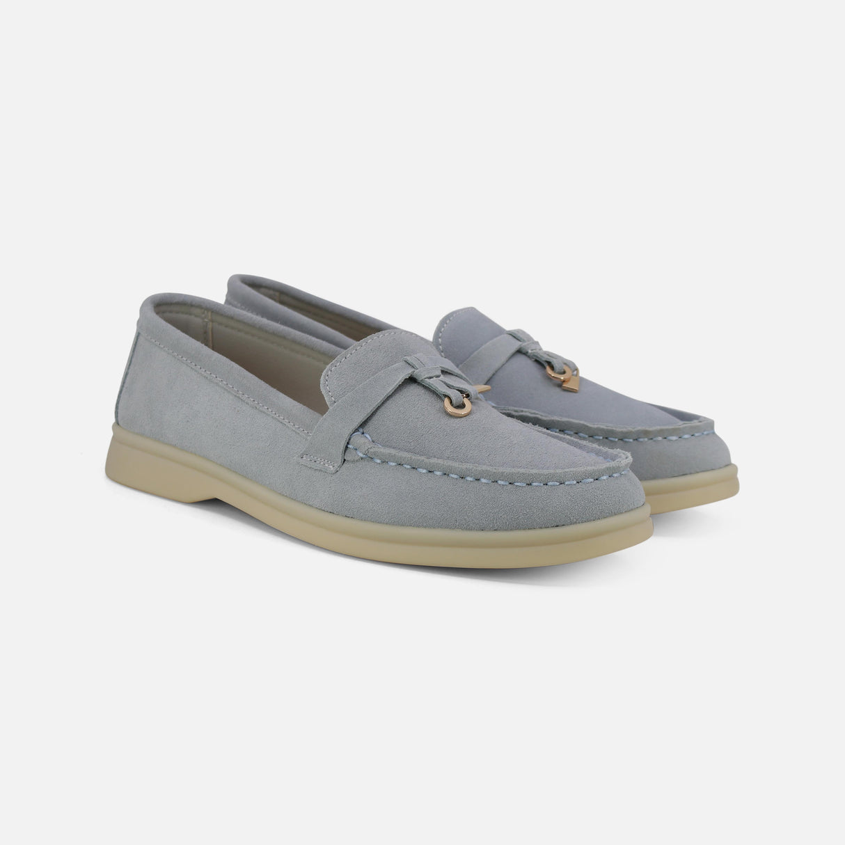 LADIES CASUAL SUEDE LOAFER SHOES