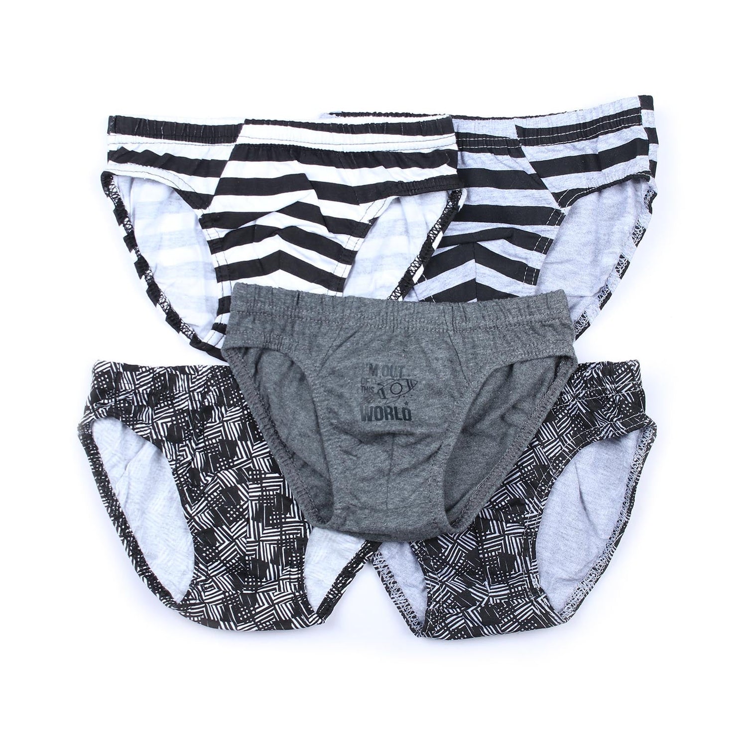 BOYS BASIC BRIEF 5 PIECES SET