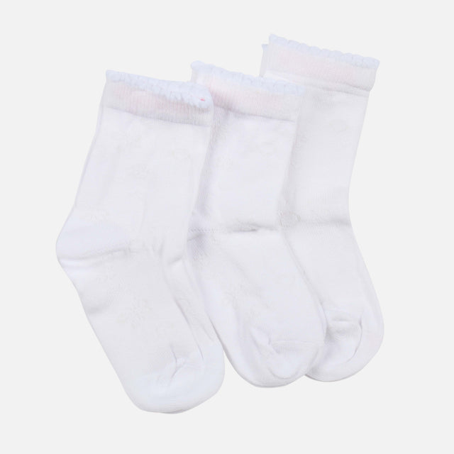 GIRLS CREW SOCK 3 PAIRS
