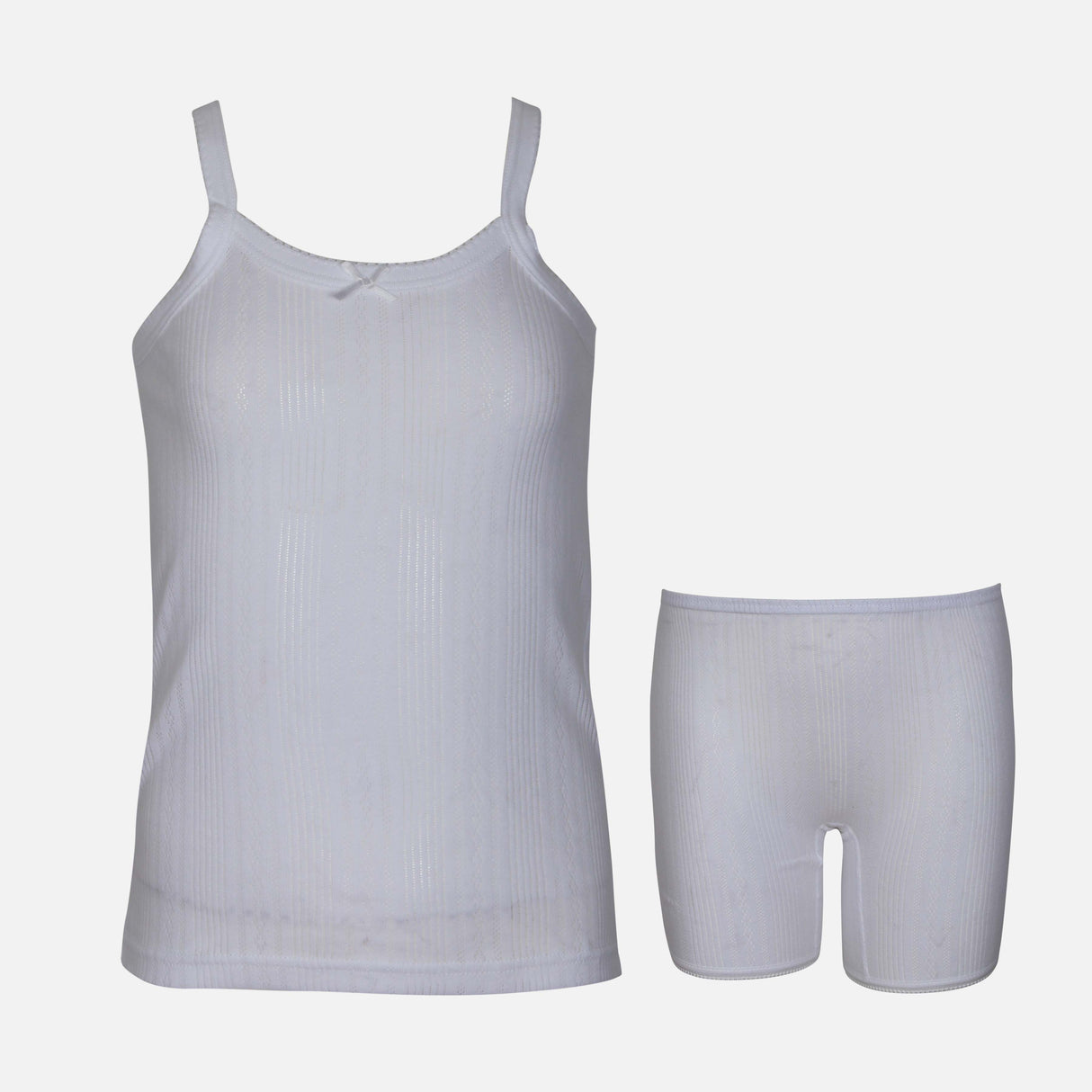 GIRLS UNDERWEAR VEST & SHORT 2 PIECES SET