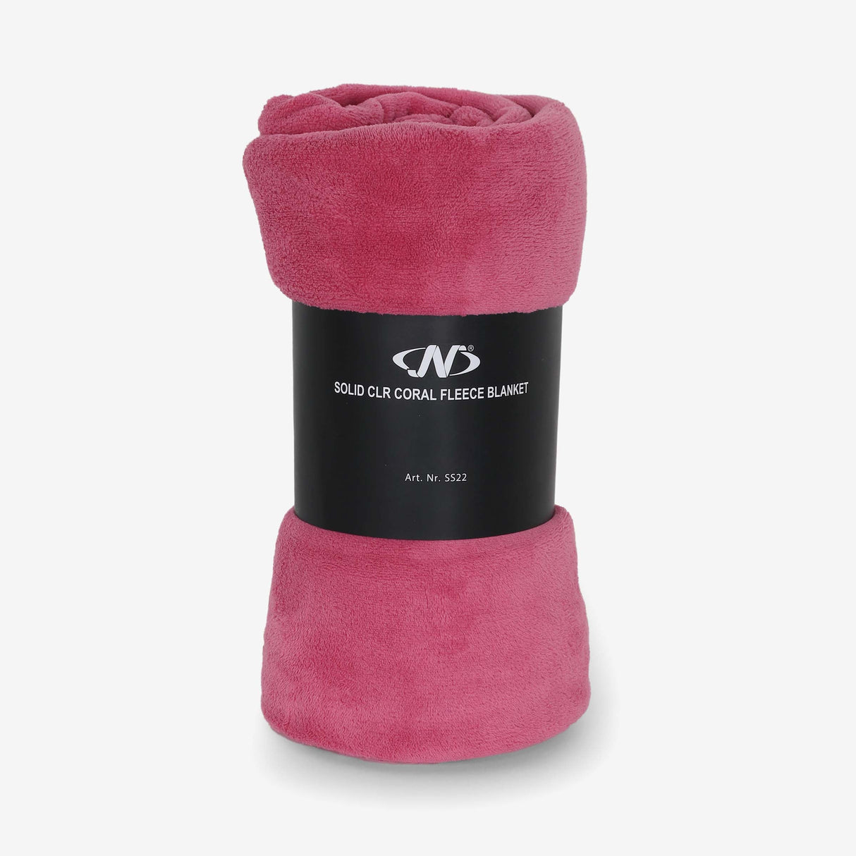 SOLID COLOR CORAL FLEECE BLANKET FUSCHIA 200*220 CM