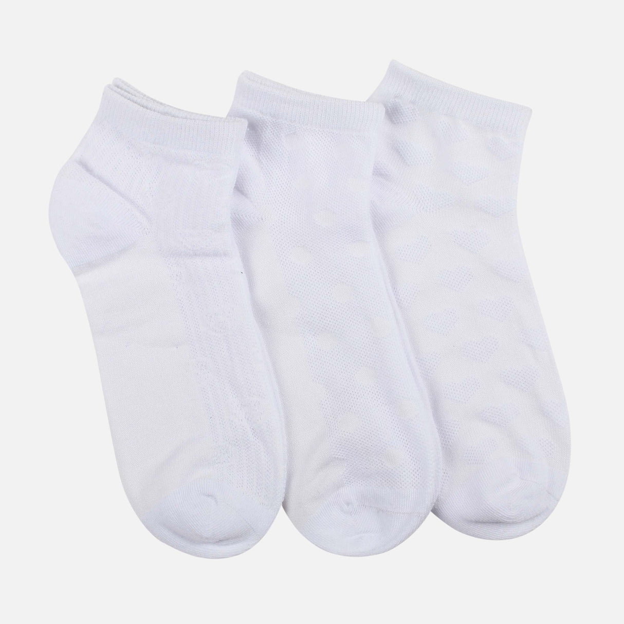 GIRLS SCHOOL ANKLE SOCKS 3 PAIRS
