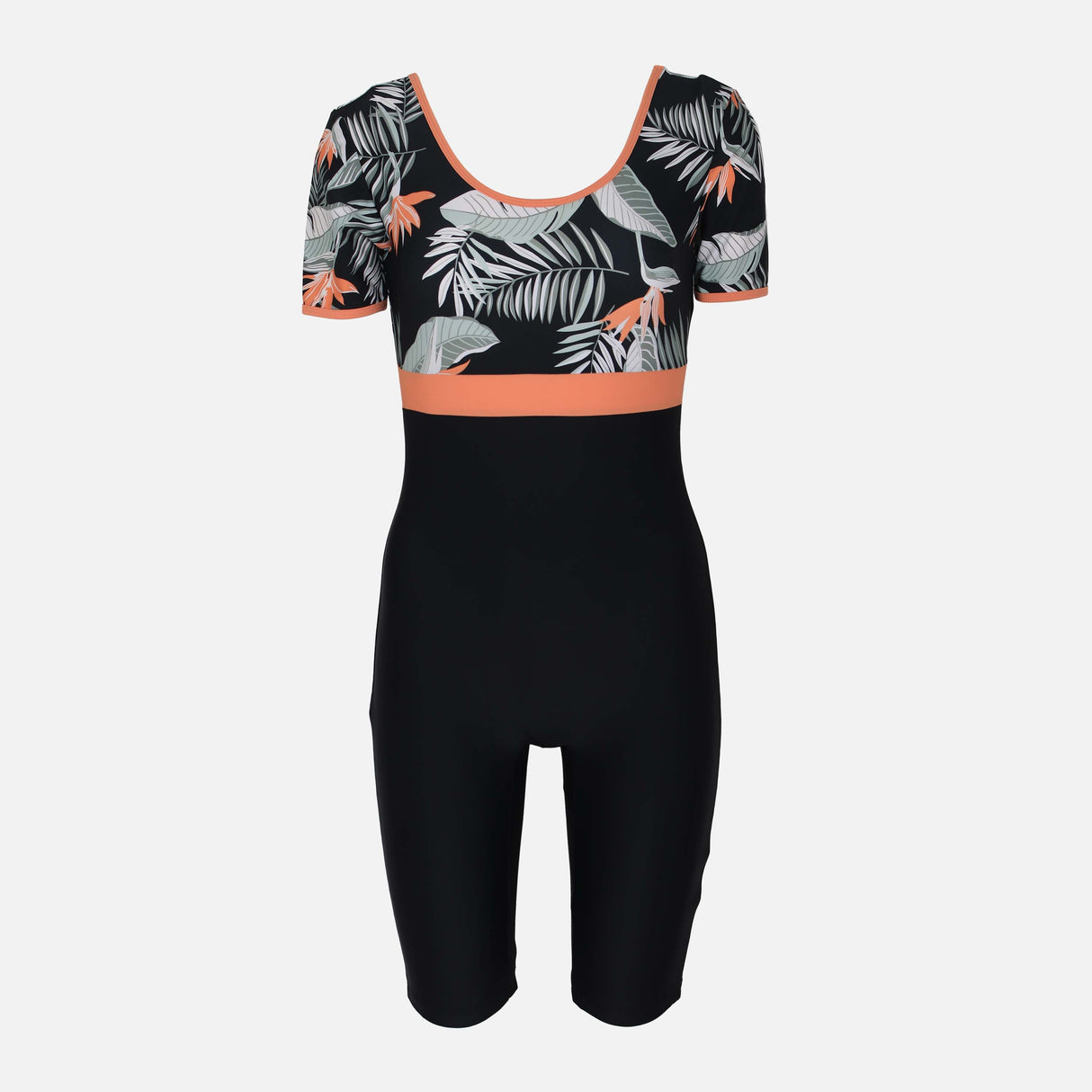 LADIES SWIM BOYLEG S/S