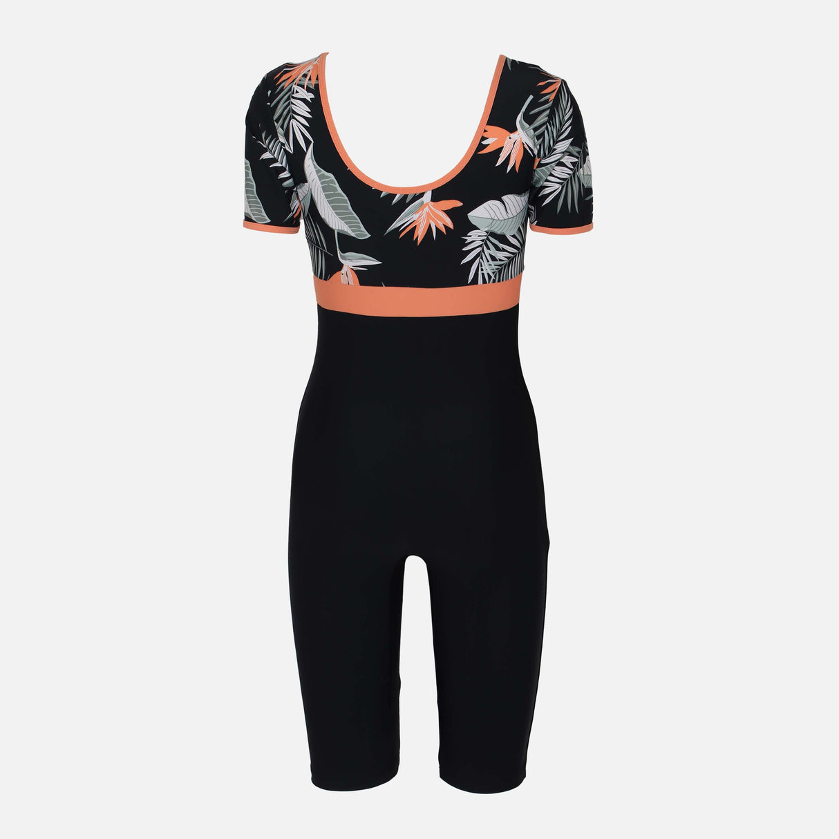 LADIES SWIM BOYLEG S/S