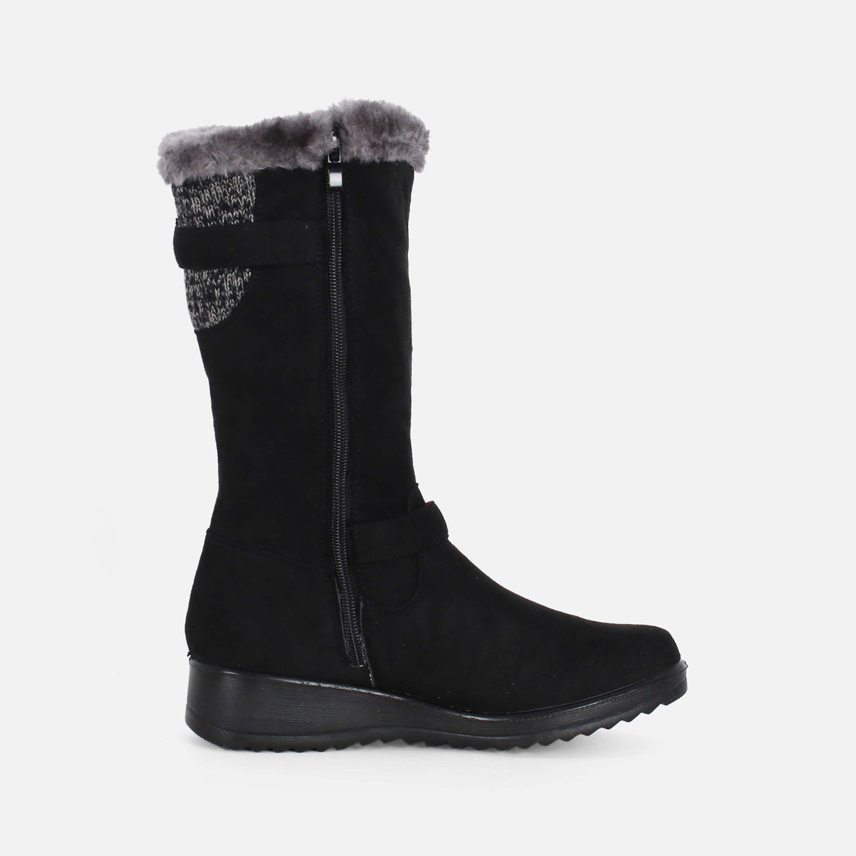 LADIES CASUAL SLIP-ON BOOTS