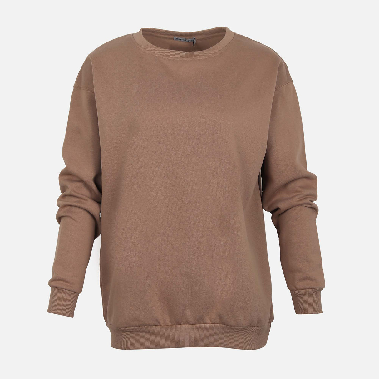 WOMEN BASIC FLEECE SWEATSHIRT