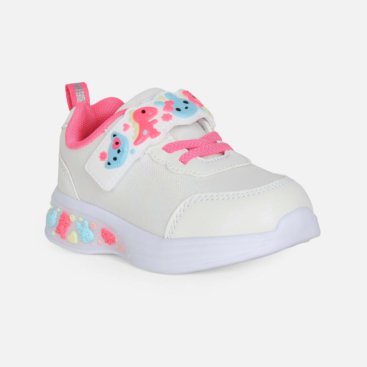 GIRLS LIGHT VELCRO SHOES