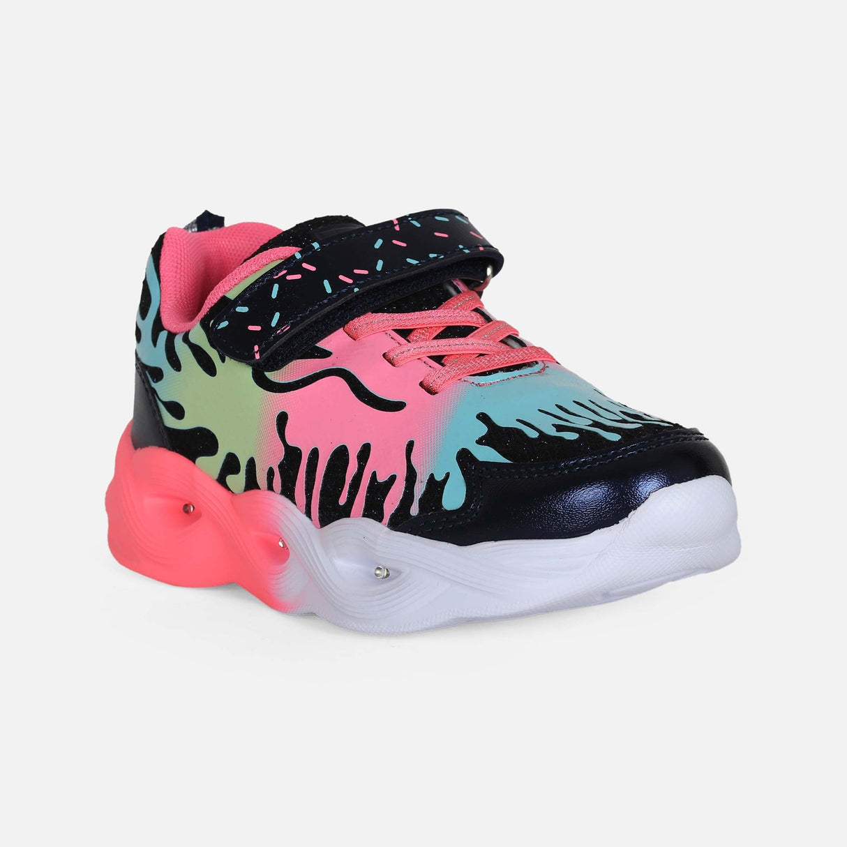 GIRLS LIGHT VELCRO SHOES