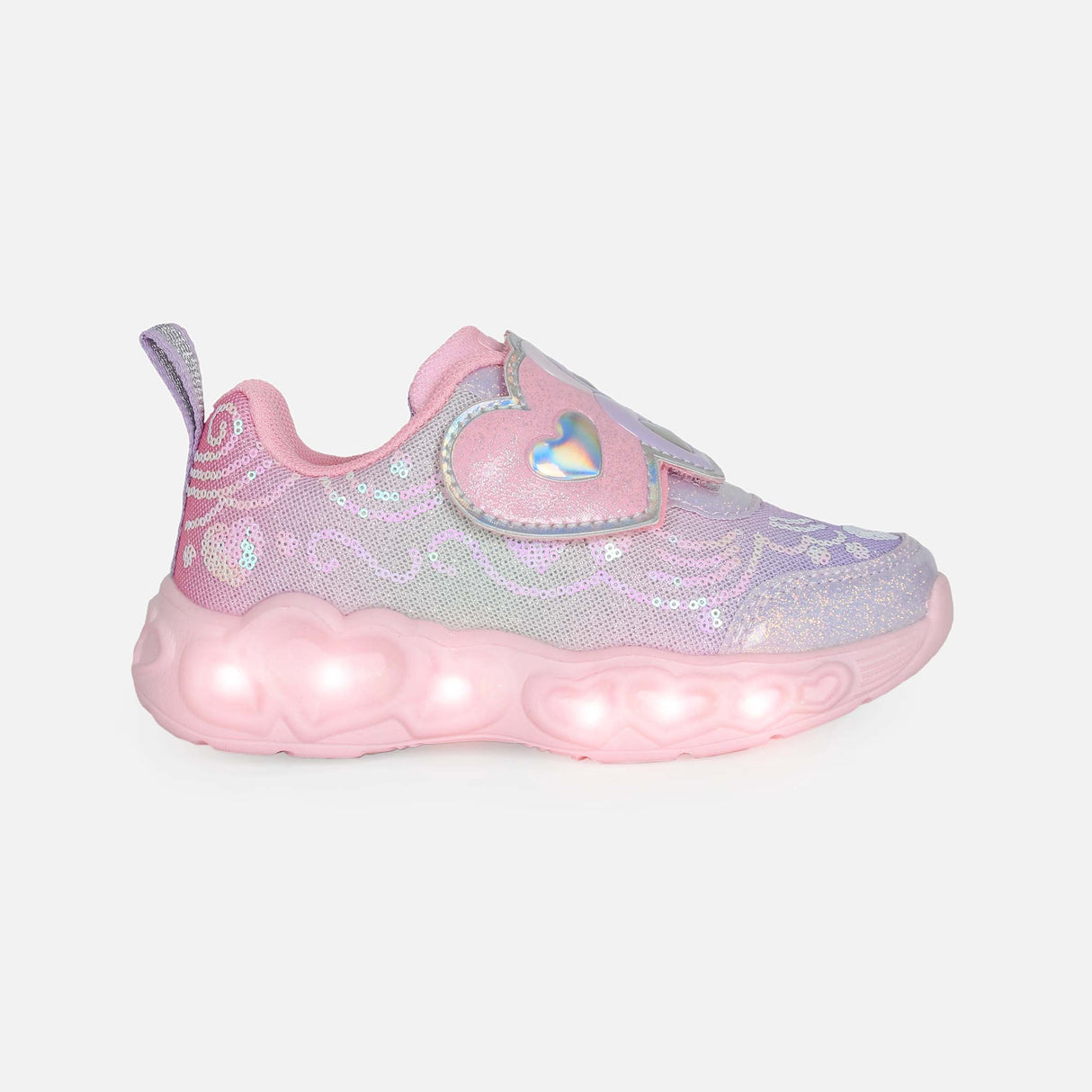 GIRLS LIGHT VELCRO SHOES