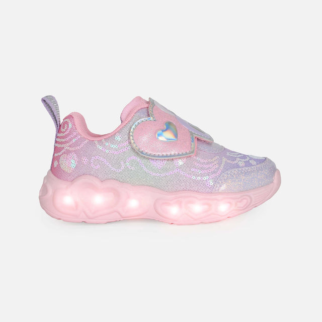 GIRLS LIGHT VELCRO SHOES