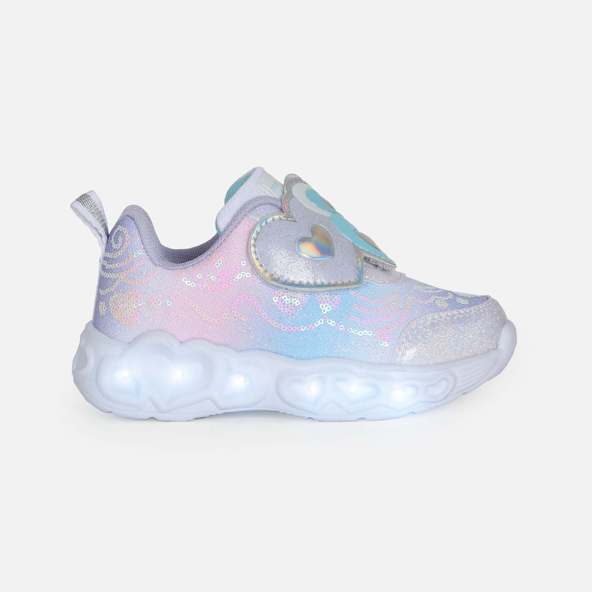 GIRLS LIGHT VELCRO SHOES