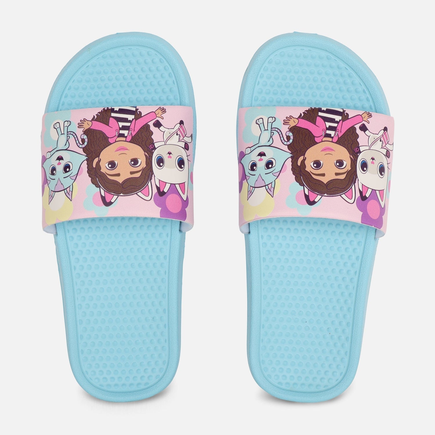 GIRLS BEACH SLIDES SLIPPERS