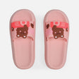 GIRLS CASUAL SLIDES SLIPPERS