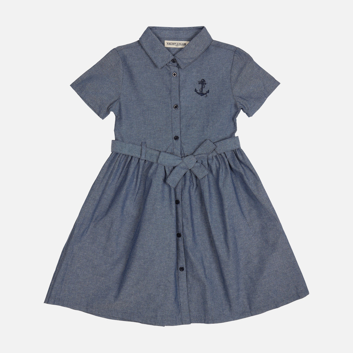GIRLS DENIM DRESS REGULAR FIT