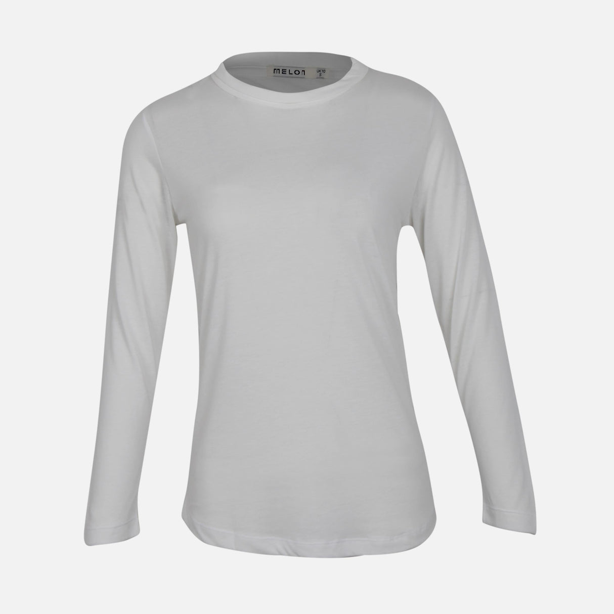 WOMEN RELAXED HIGH NECK LONG SLEEVE TEE