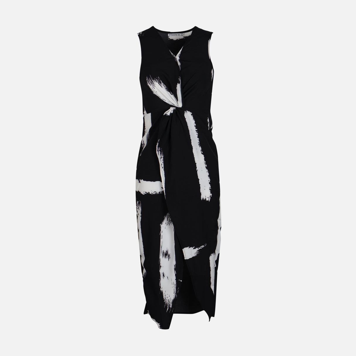 WOMEN FLORAL SLVLESS LONG DRESS