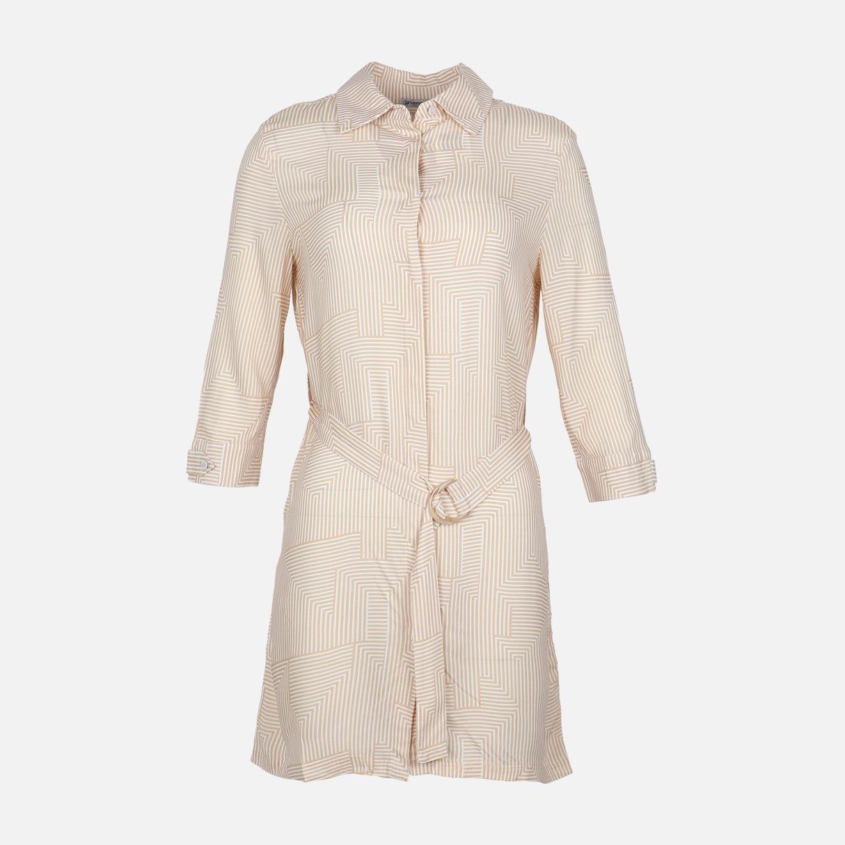 WOMEN WOVEN SHIRT DRESS
