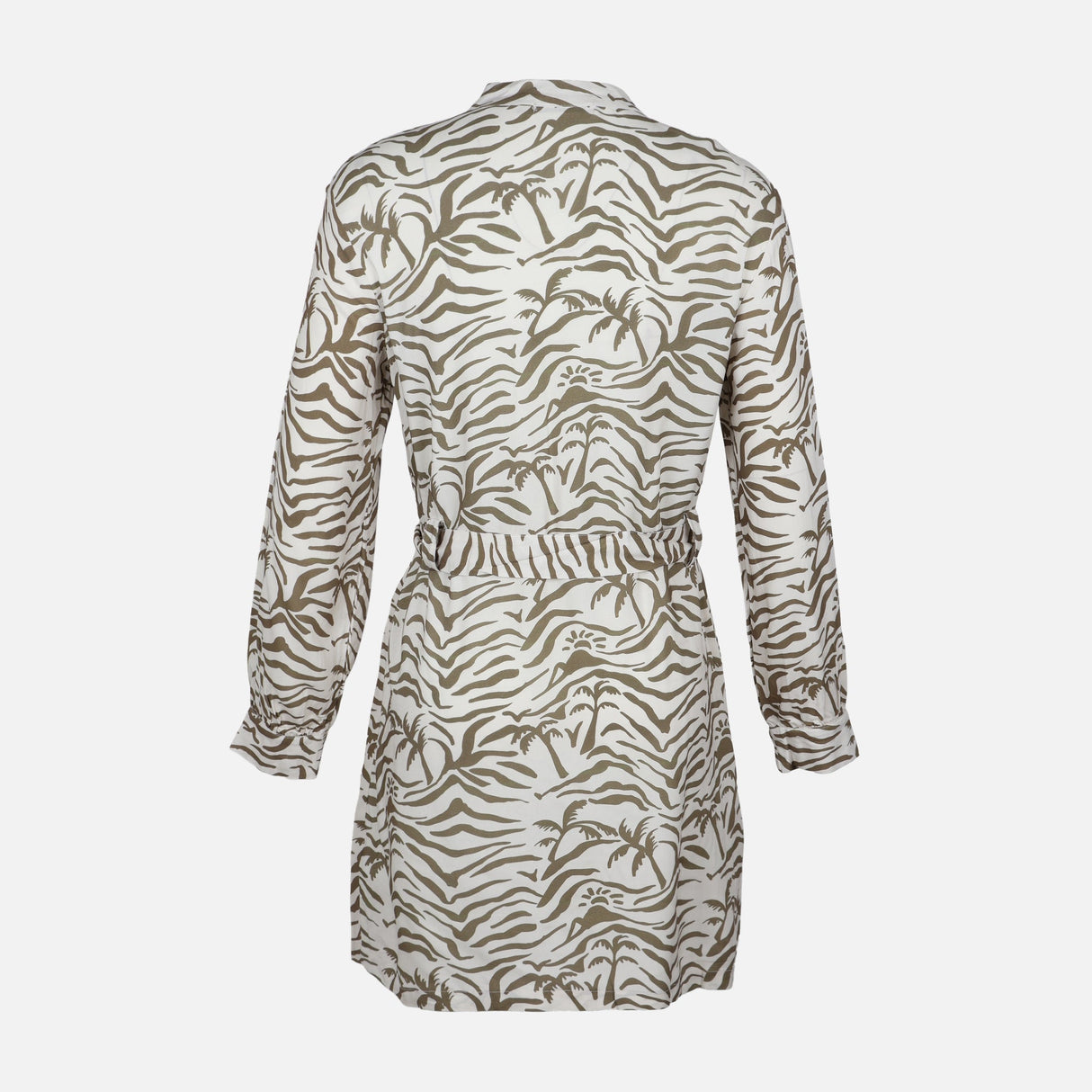 WOMEN WOVEN SHIRT DRESS