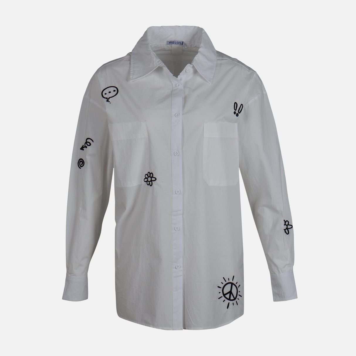 WOMEN OVERSIZED LONG SHIRT