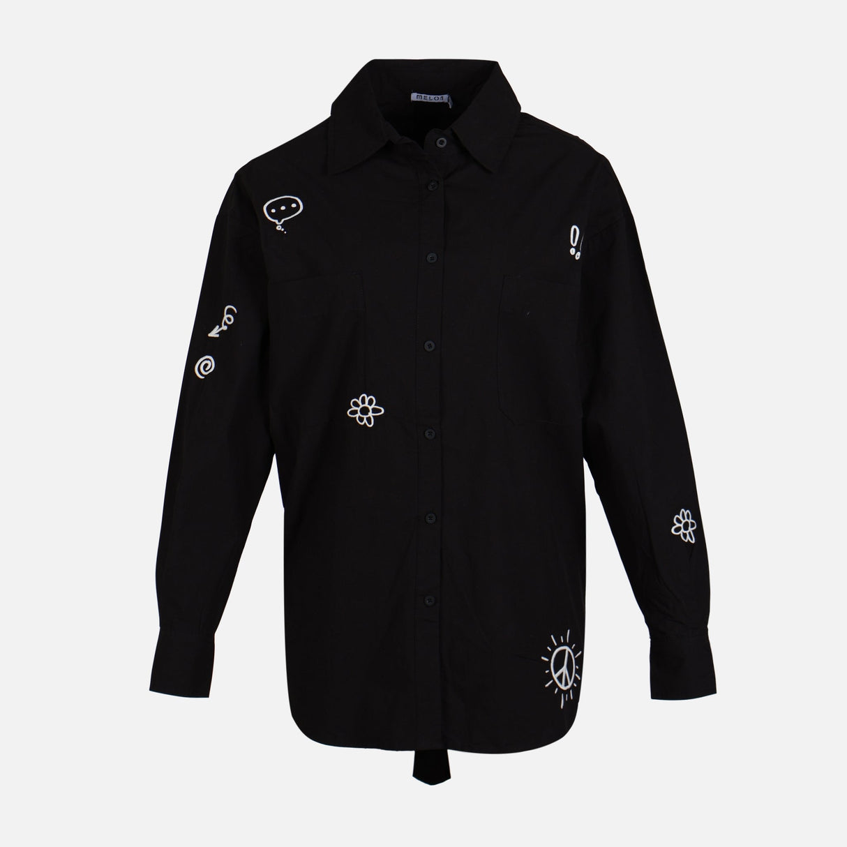 WOMEN OVERSIZED LONG SHIRT