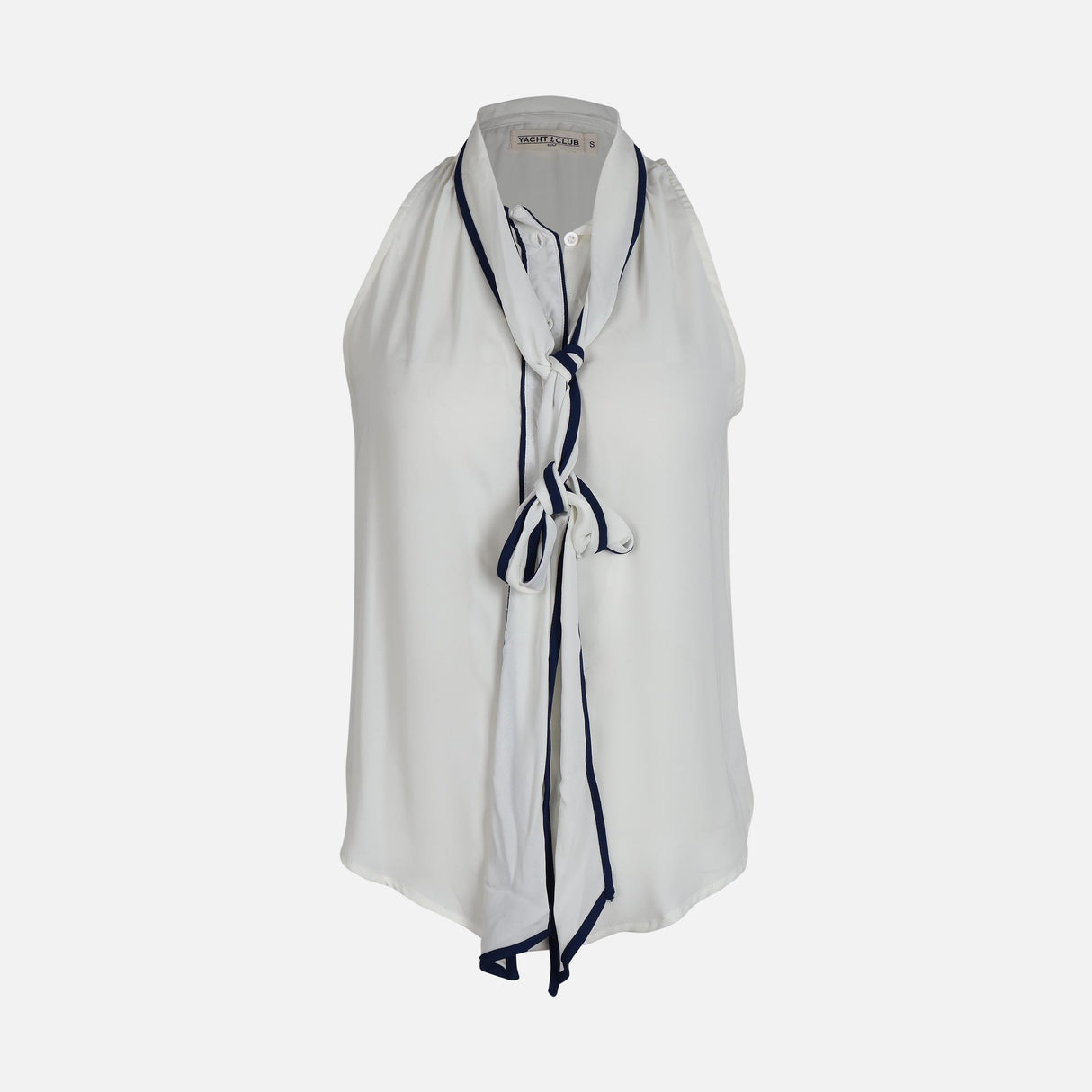 WOMEN SLEEVE LESS WOVEN TOP