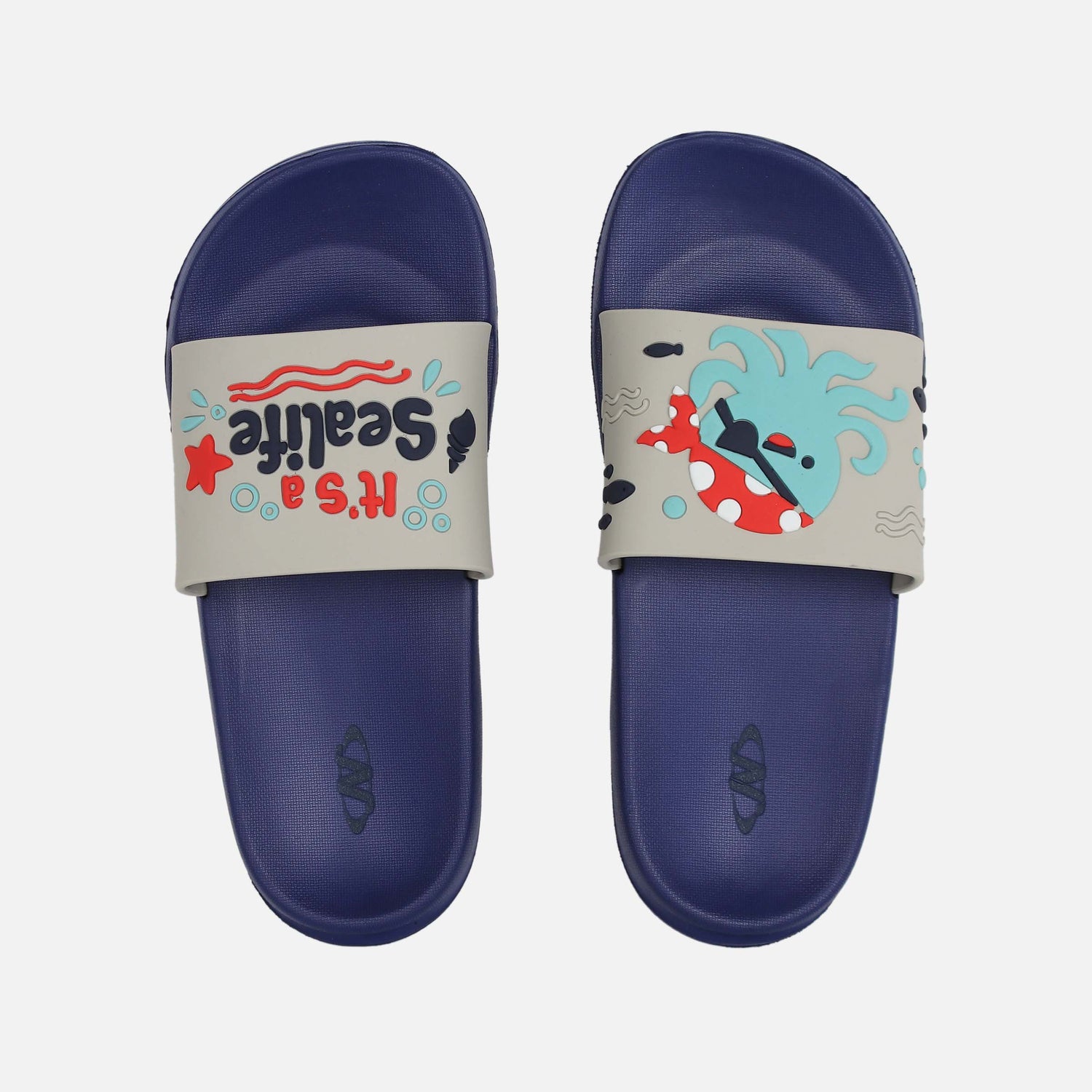 BOYS BEACH SLIDES SLIPPERS