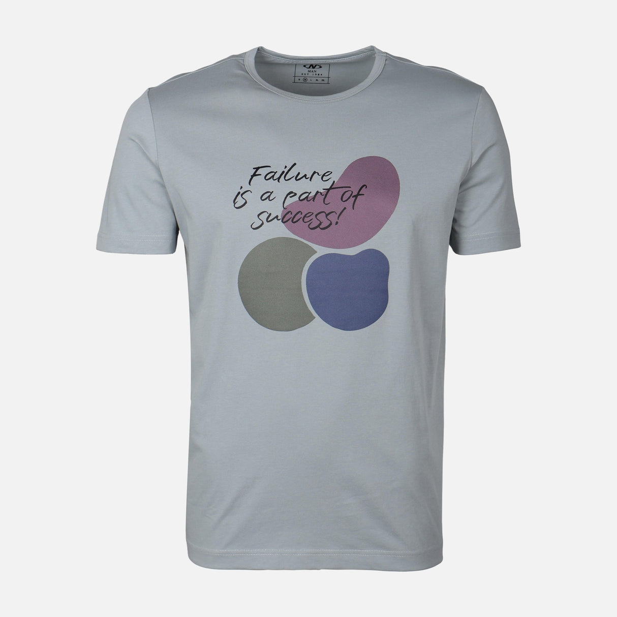 MEN T-SHIRT ROUND NECK REGULAR FIT