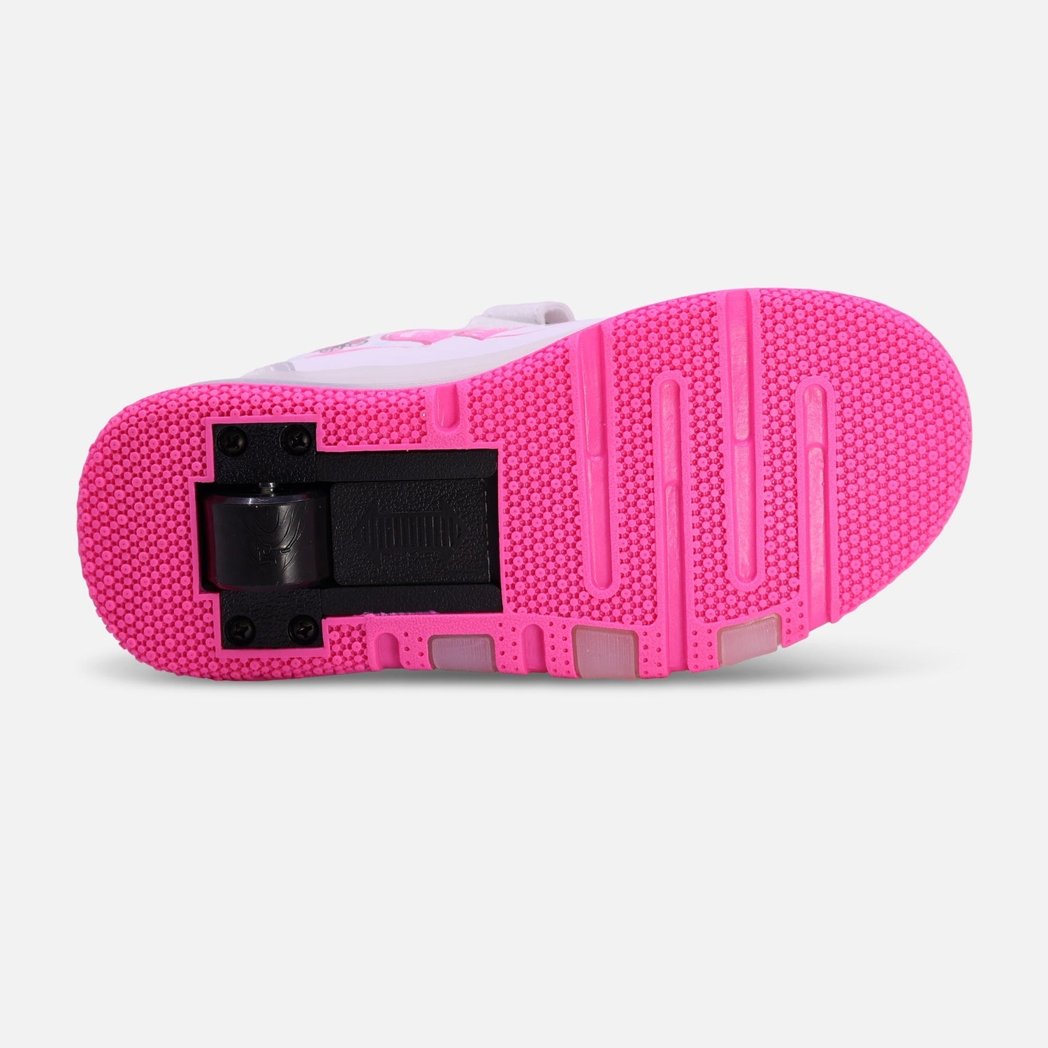 GIRLS WHEELS VELCRO LIGHTING SHOES