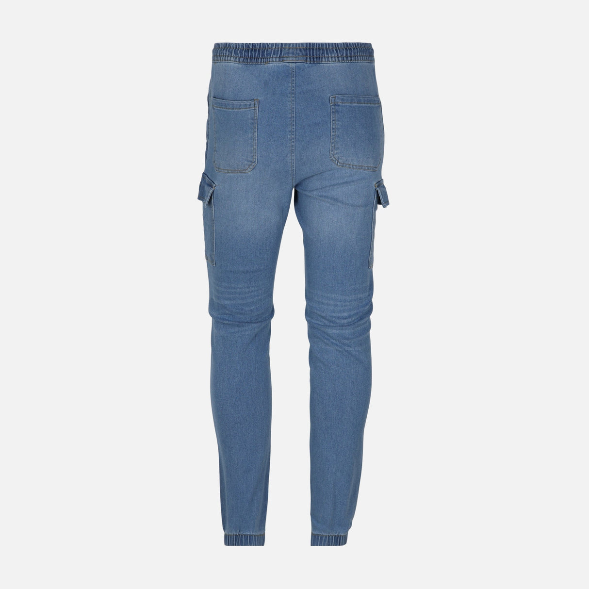 MEN DENIM CARGO JOGGER JEANS
