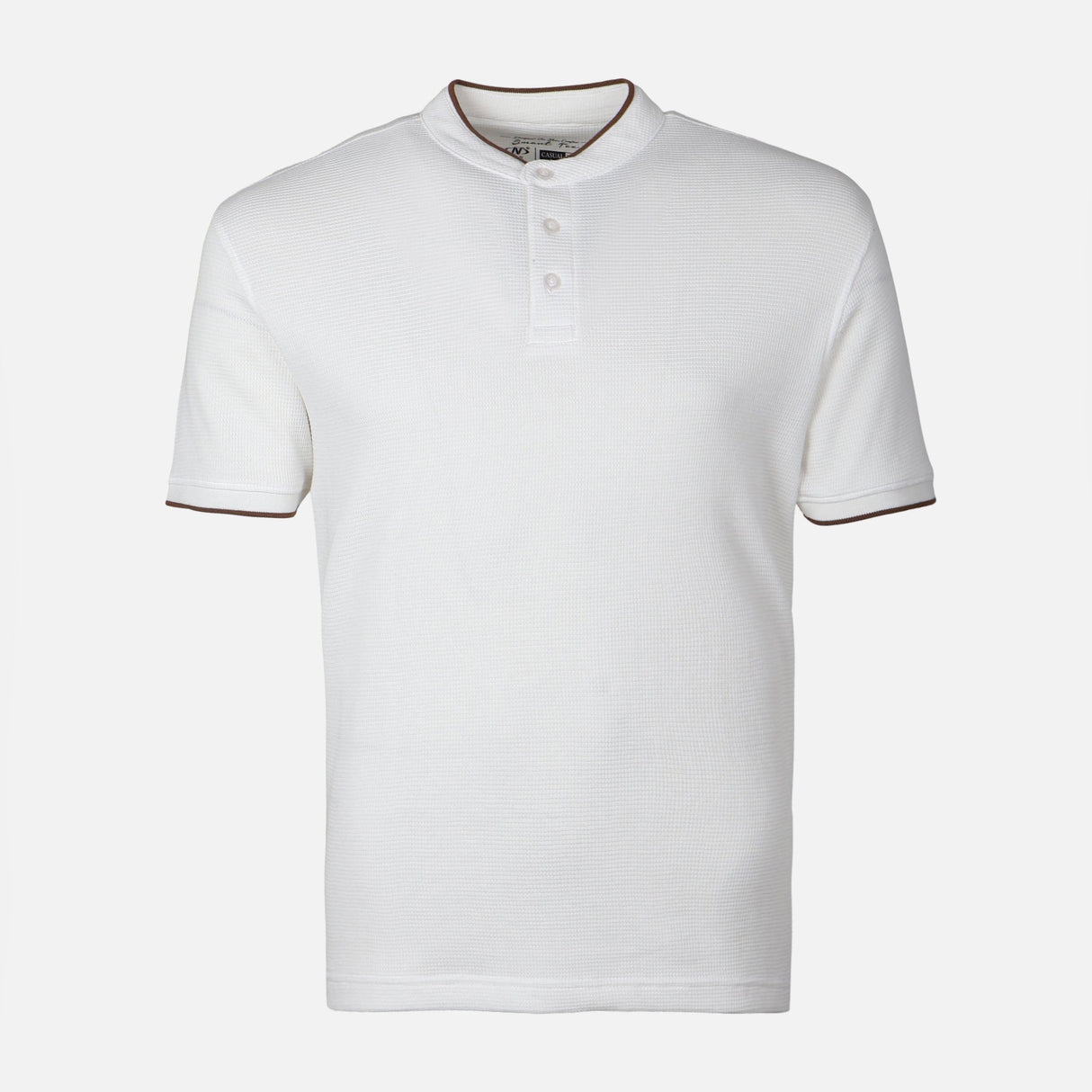 MEN T-SHIRT HENLEY REGULAR FIT