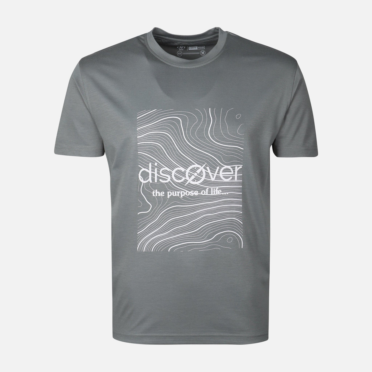 MEN T-SHIRT ROUND NECK REGULAR FIT