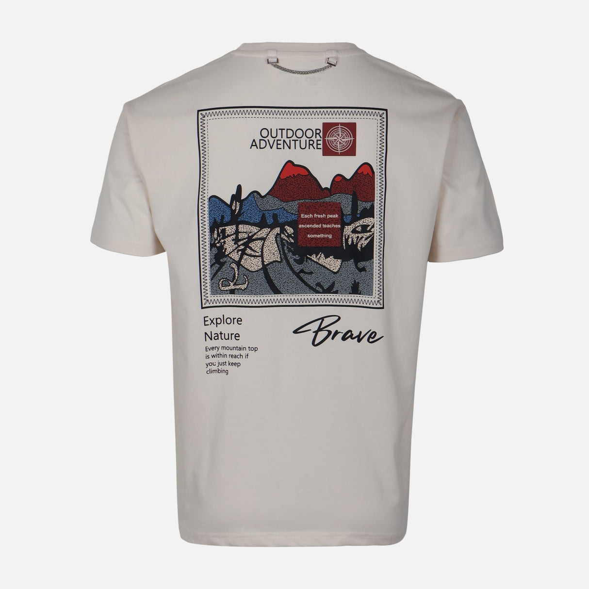 MEN T-SHIRT ROUND NECK