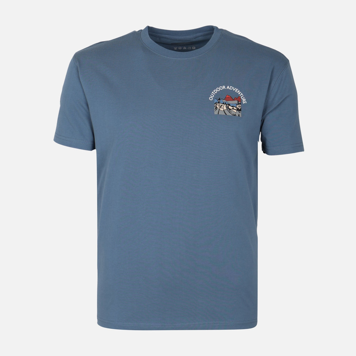 MEN T-SHIRT ROUND NECK