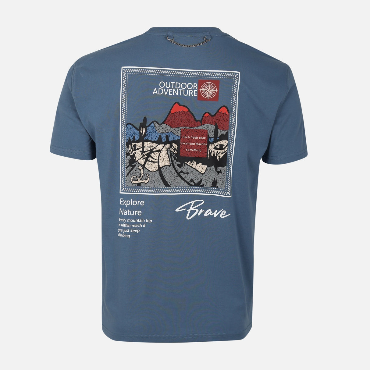 MEN T-SHIRT ROUND NECK