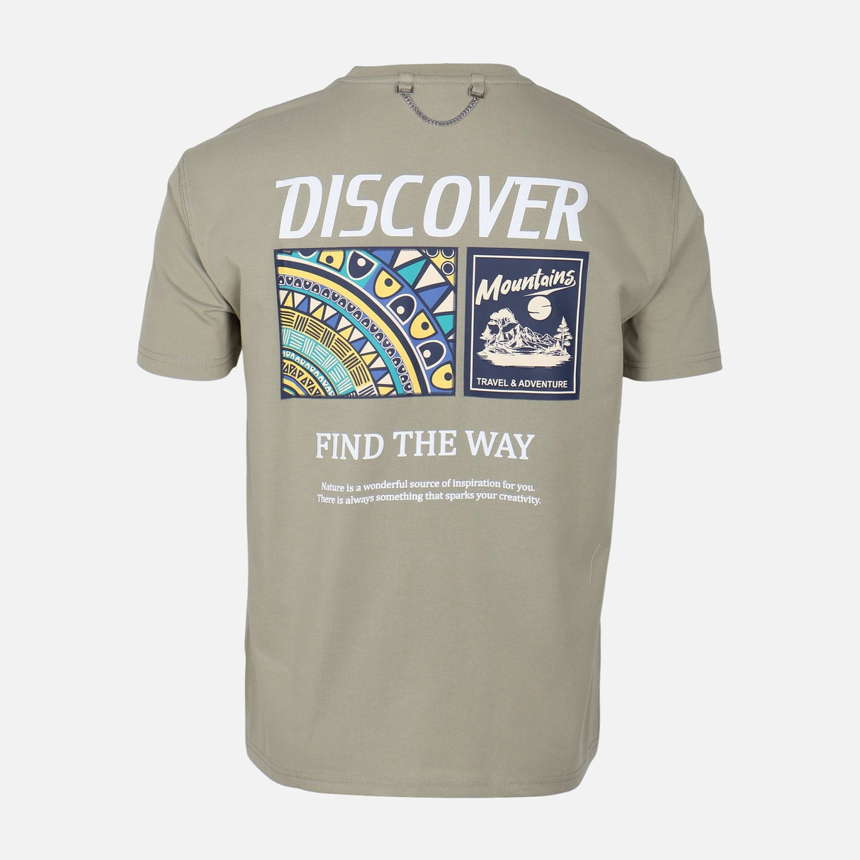 MEN T-SHIRT ROUND NECK