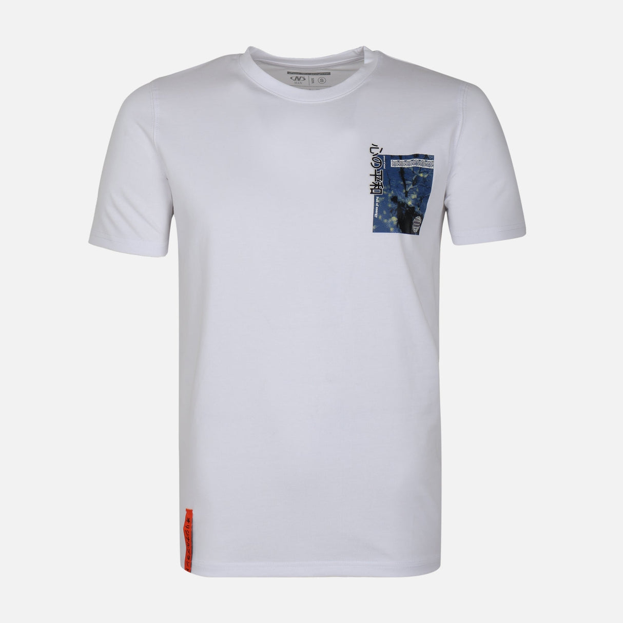 MEN T-SHIRT ROUND NECK