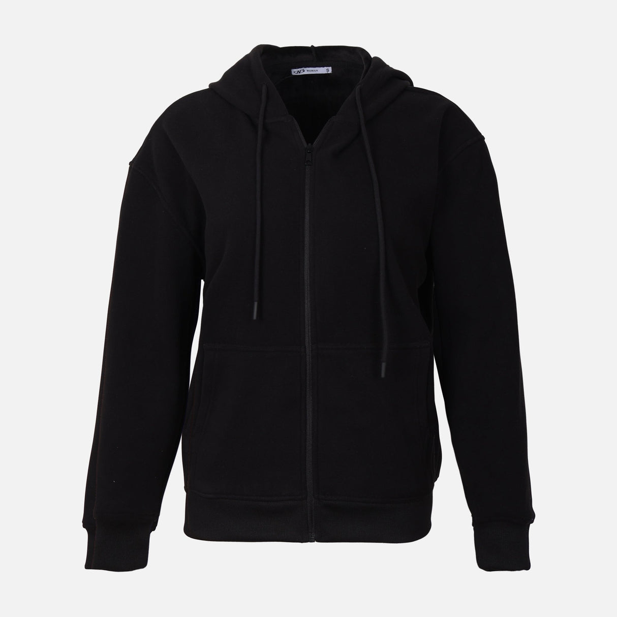 WOMEN FULL-ZIP BONDED HOODIE