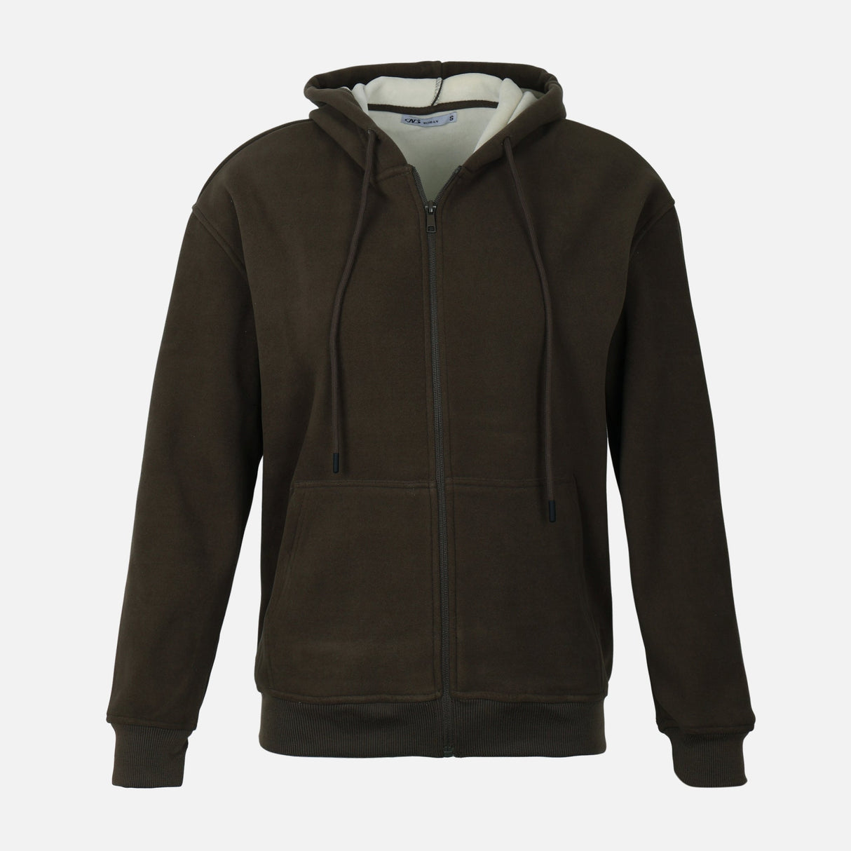 WOMEN FULL-ZIP BONDED HOODIE