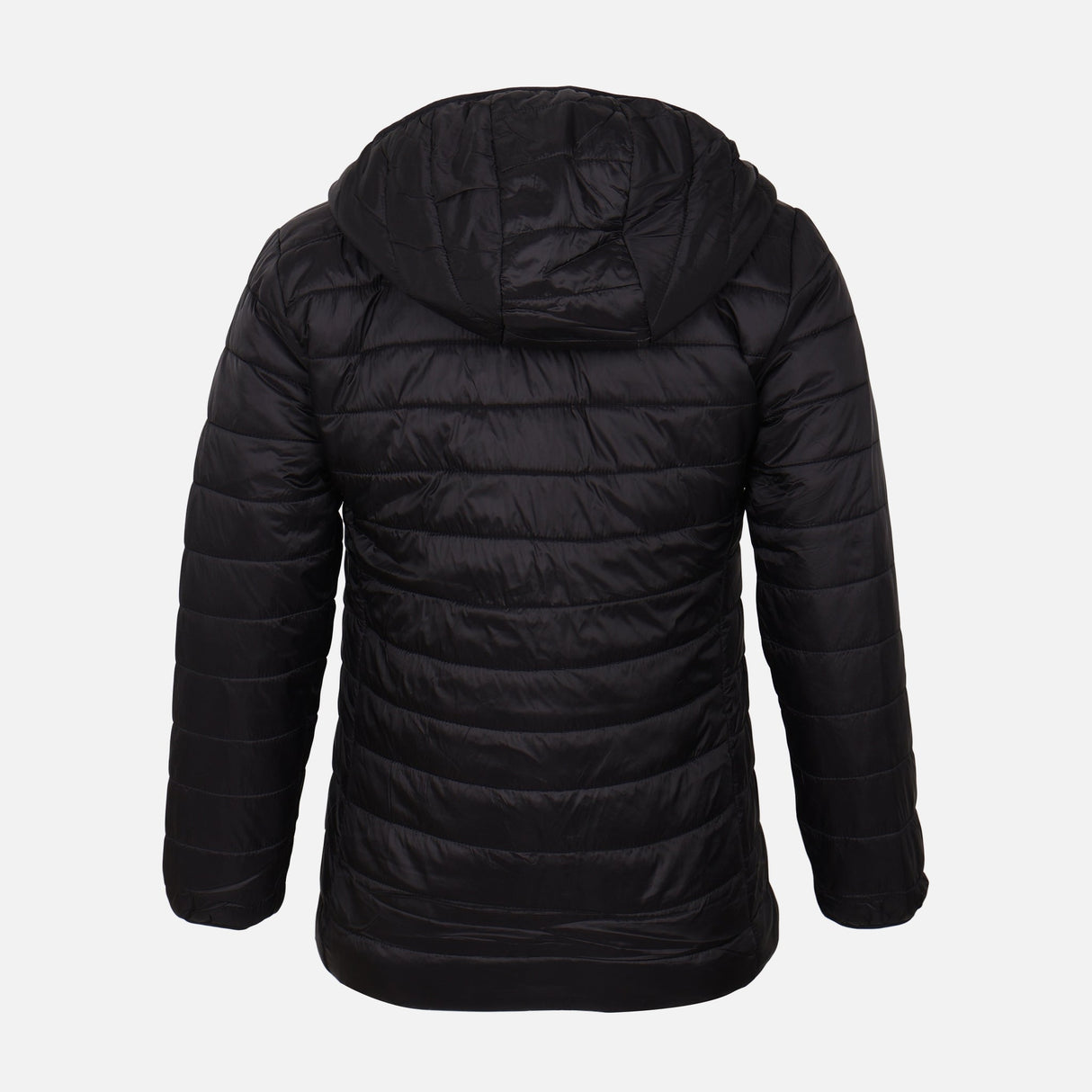 WOMEN BASIC PADDED JACKET WITH HOOD