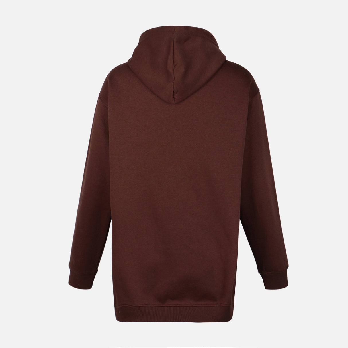WOMEN FLEECE OVERSIZED LONG HOODIE