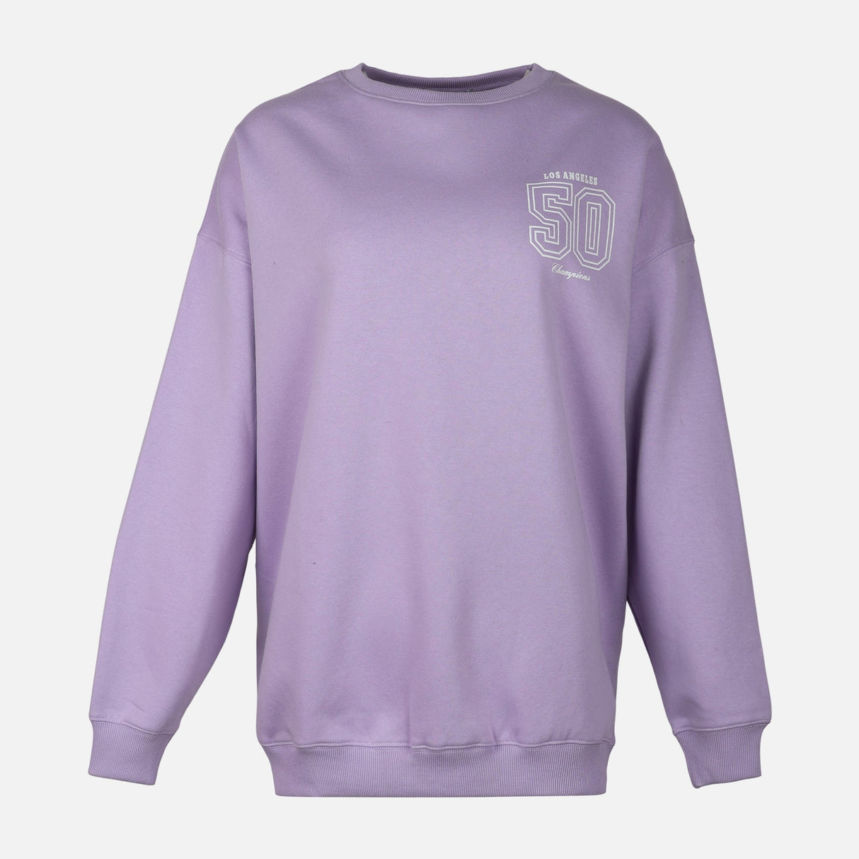 WOMEN FLEECE OVERSIZED SWEATSHIRT