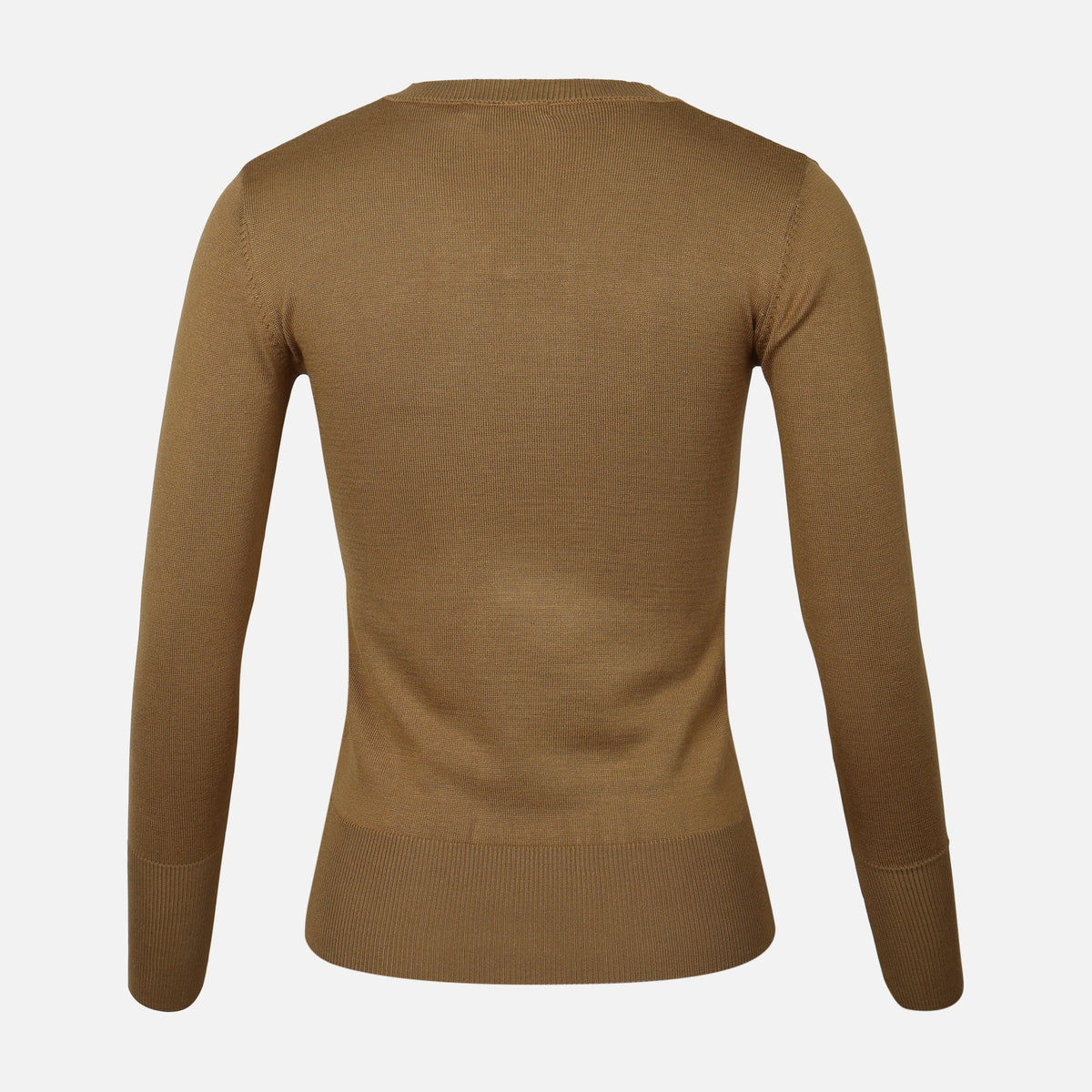WOMEN BASIC SWEATER V-NECK