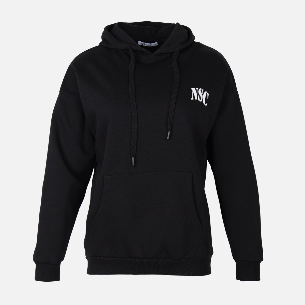 WOMEN BASIC OVERSIZE FLEECE HOODIE