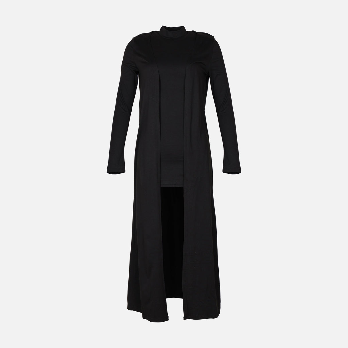 WOMEN 2 PIECES LONG OPEN CARDIGAN