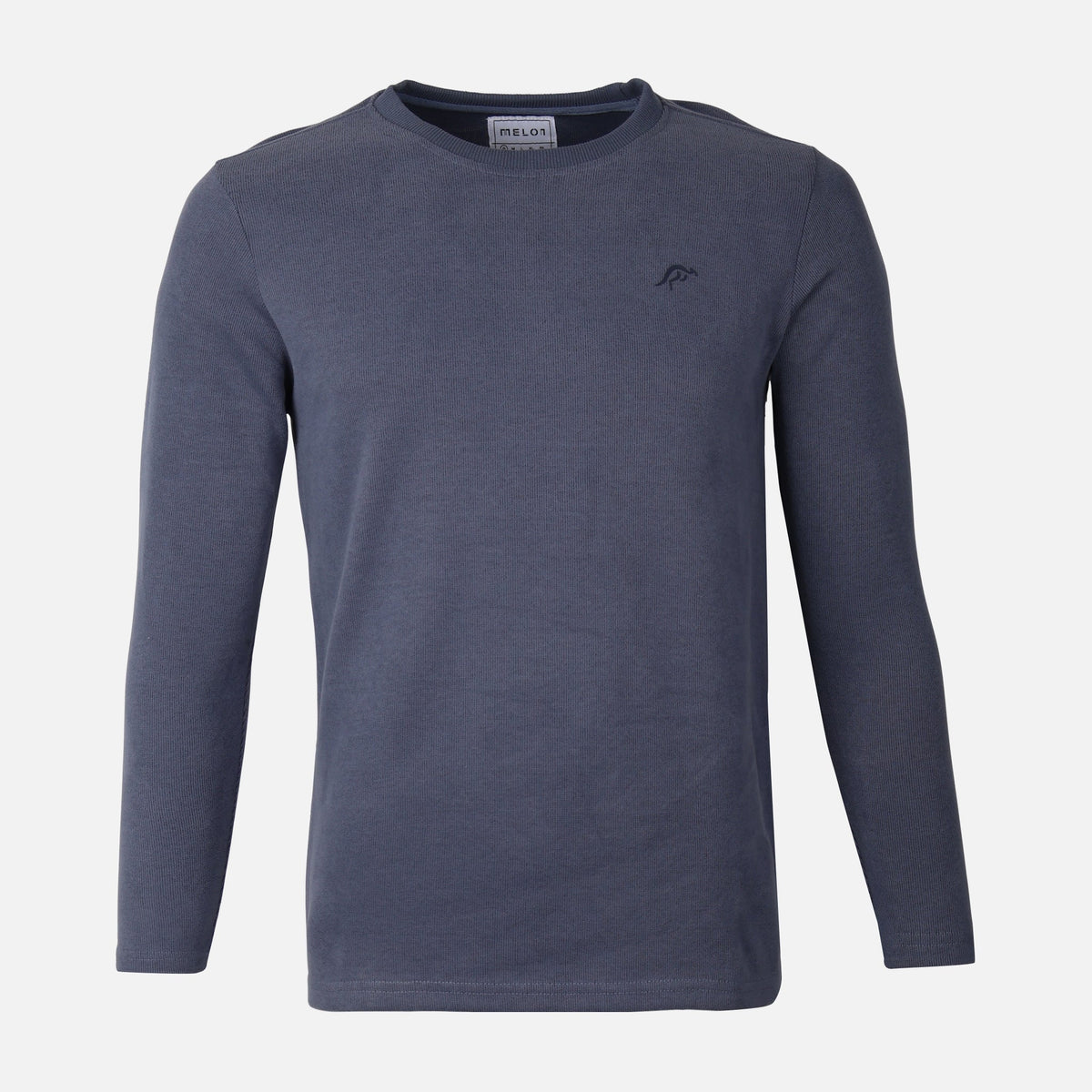 MEN LONG SLEEVE T-SHIRT ROUND NECK