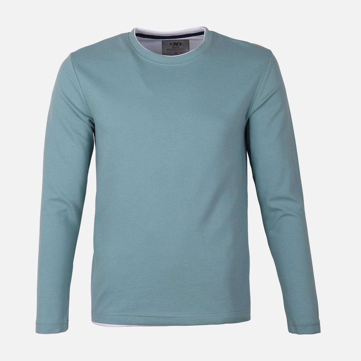 MEN LONG SLEEVE T-SHIRT ROUND NECK