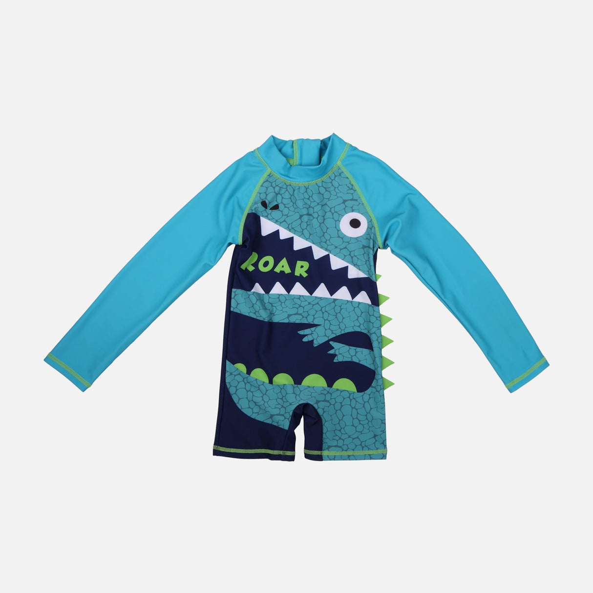 Boys 1 Piece Long Sleeve Swimsuit