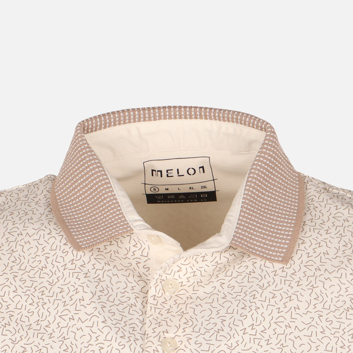Men All-Over Print Polo T-Shirt Short Sleeve
