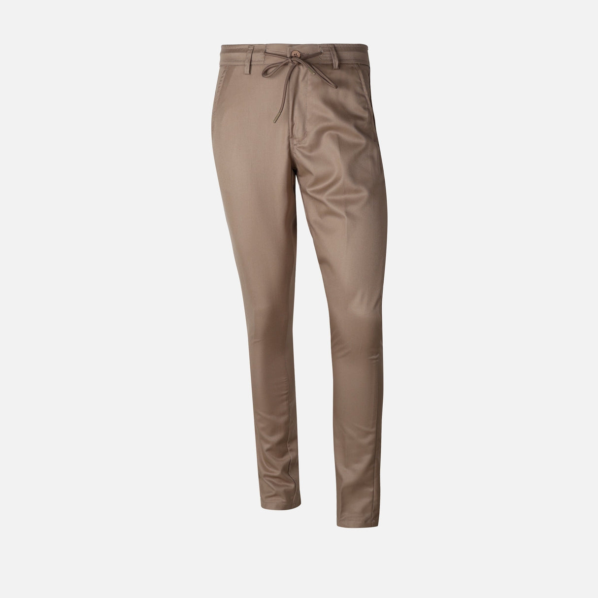 Men Woven Trouser With Elastic